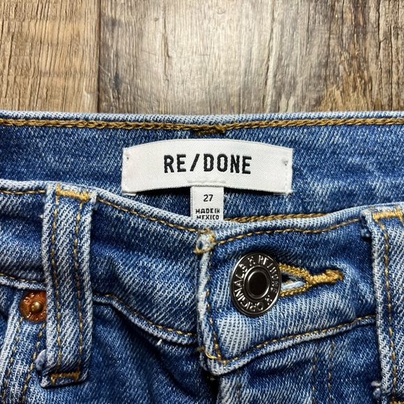 REDONE Originals 90s Ultra High Rise Skinny in Broken Through Size 27 - Picture 6 of 12